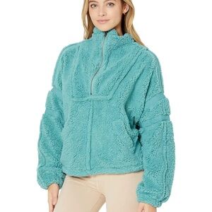 Free People Movement Nantucket Fleece Pullover Wave Rider Jacket Sz L